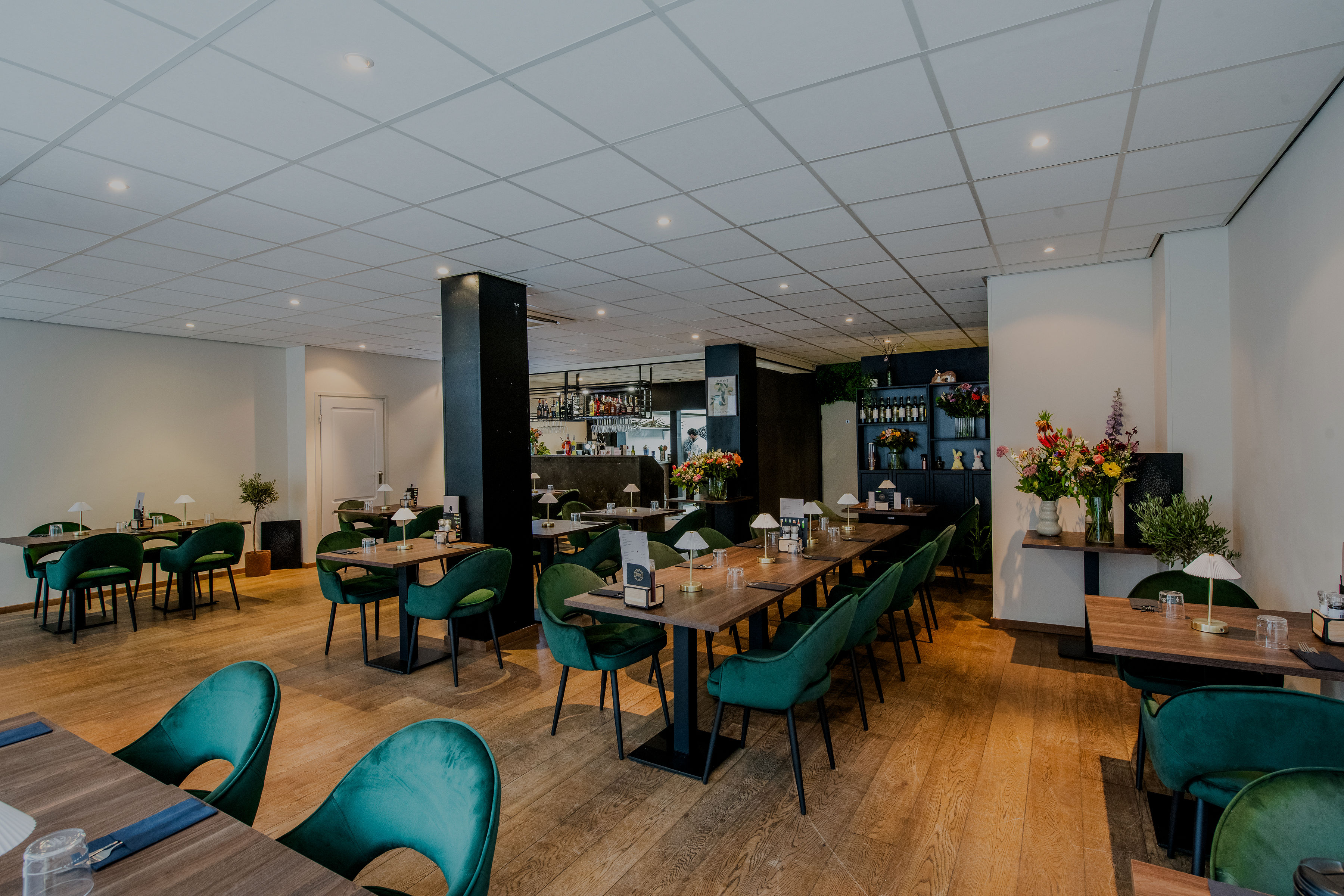 Il Padrino Restaurant interieur met elegante sfeer